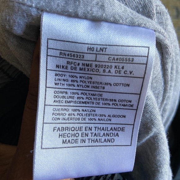 Nike Women’s Mens Sweatpants Black Red Gray - Picture 6 of 10